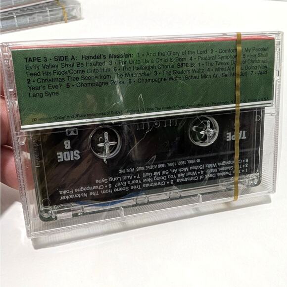 Vtg 1996 Readers Digest The Joy Of Christmas Sealed Cassette Tapes No. 1-3 - Picture 6 of 6